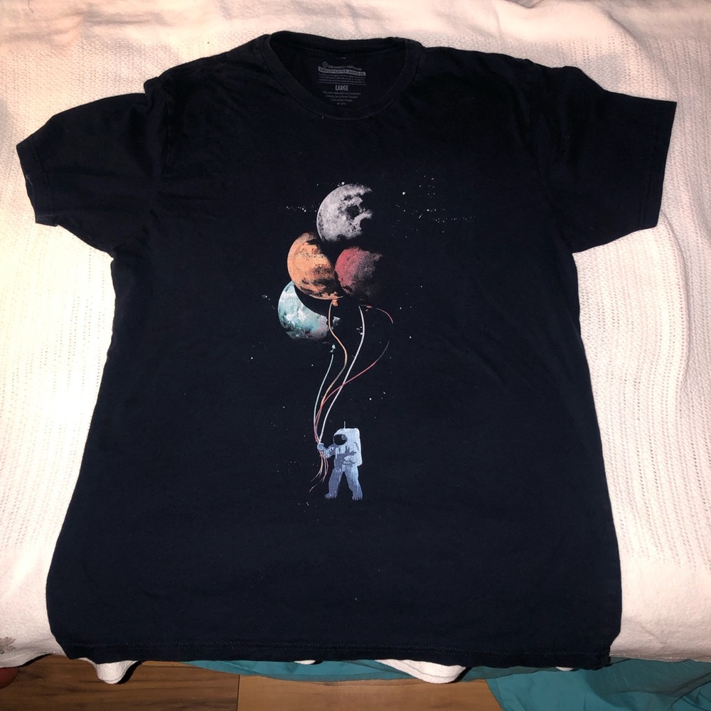 Lunar Adventure Black Tee